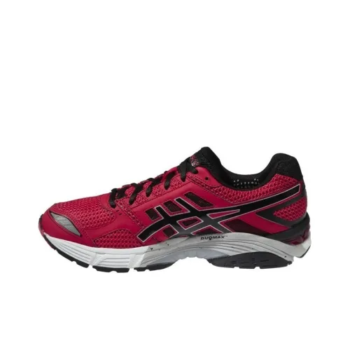 ASICS Гель Foundation 11 Устойчивый к истиранию Низкий Топ Тренировочные Кроссовки для бега Спринт Городской Коммутирование Беговые кроссовки Мужские Красный Черный Ширина 2E