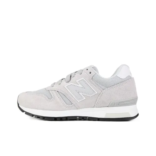 New Balance NB 565 Low Топ Повседневные Беговые Кроссовки Женские Серый Белый