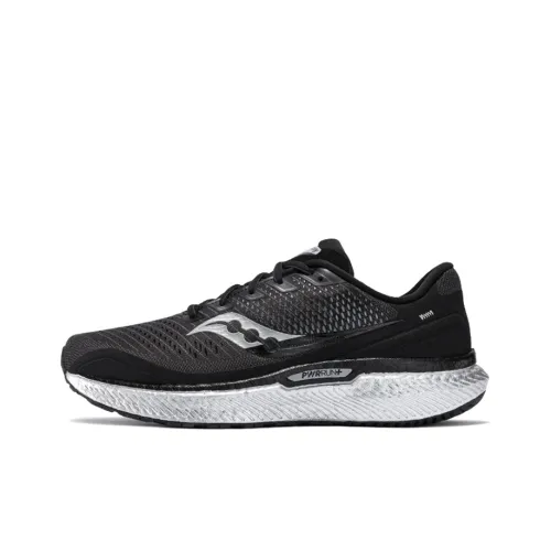 Saucony Triumph 18 Амортизация Противоскользящий Устойчивый к истиранию Дышащий Низкий Верх Тренировки