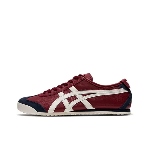 Onitsuka Tiger MEXICO 66 Low Топ Casual Унисекс Бордовый