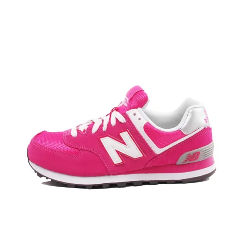 New Balance NB 574 Low Топ Марафон Беговые кроссовки Женские Розовый