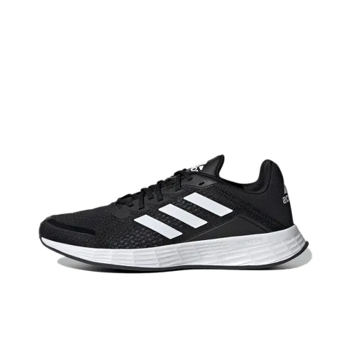 Adidas Duramo Sl Low Топ Повседневные Беговые Кроссовки Женские Черный Белый