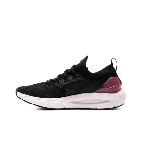 Under Armour HOVR Phantom 2 Low Топ Повседневные Беговые Кроссовки Женские Черные