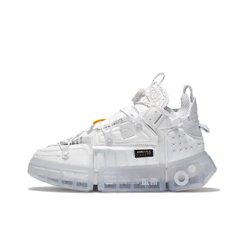 Подкладка Futuristic амортизаторы противоскользящие устойчивые к истиранию низкий топ повседневная обувь женский белый