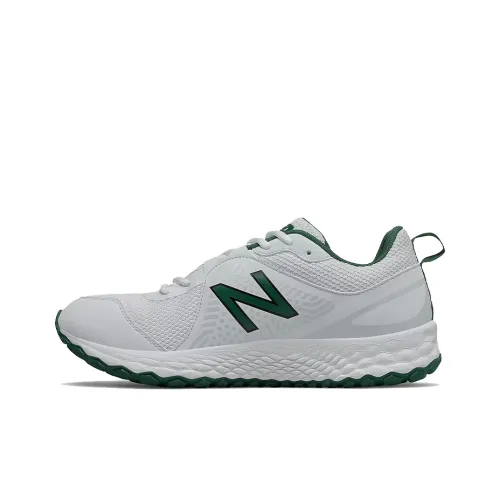 New Balance Fresh Foam 3000 v5 3000 V5 Шипы Низкий Топ Беговые кроссовки Мужской Белый Зеленый