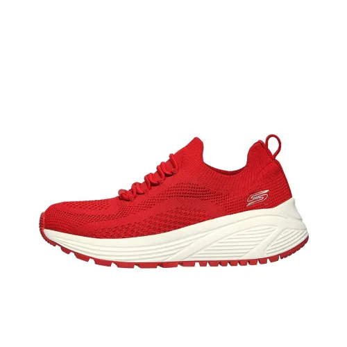 Skechers BOBS Sport Sparrow 2,0 Low Топ Беговые кроссовки Женские Красный