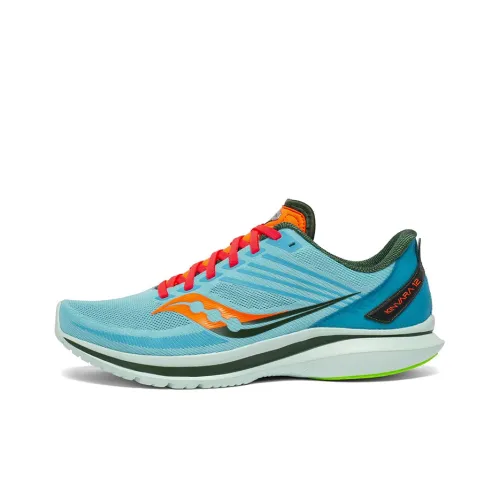 Saucony Kinvara Elite 12 Low Топ Беговые кроссовки Мужской Ночной синий Стандарт M