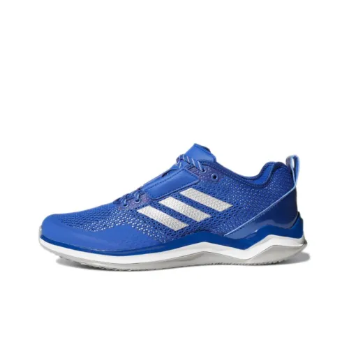 Adidas Speed Trainer 3 Slip-Resistant Abrasion-Resistant Low-Top Беговые кроссовки Мужские Синий Белый