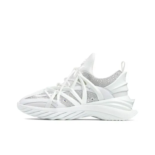 Jimmy Choo Cosmos f Низкий топ Повседневная обувь Женская Белая