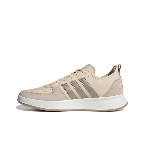 Adidas Court80s Амортизация Низкий Топ Теннисные Кроссовки Женские Серый Розовый Серебряный