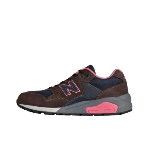 New Balance NB 580 Low Топ Марафон Беговые кроссовки Мужской Темно-коричневый