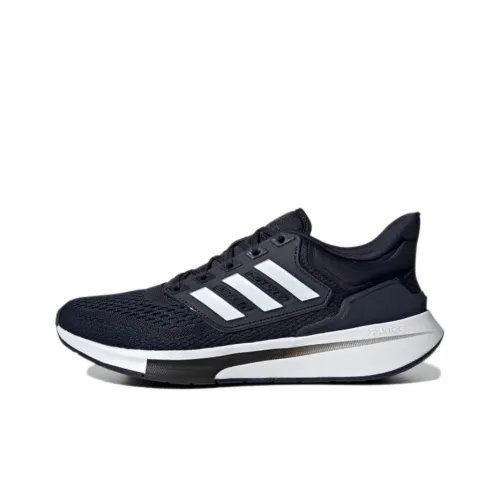 Adidas EQ21 Run Устойчивый к истиранию Дышащие Низкие Беговые кроссовки Мужские Морской синий