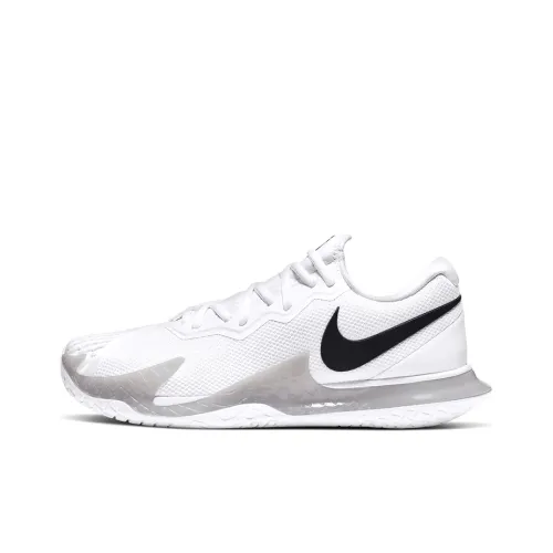 Nike Амортизация Низкий Топ Теннисные Кроссовки Мужские Черный Белый Серый