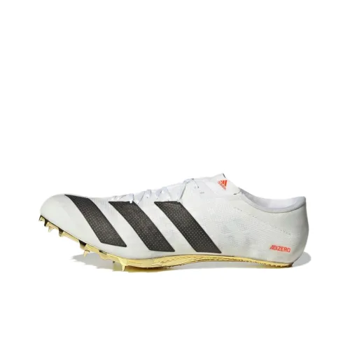 Adidas Adizero Prime Устойчивые к истиранию Низкие Беговые кроссовки Мужские Белый Черный