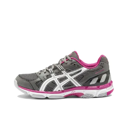 Asics Gel 510TR Low Топ Беговые кроссовки Женские Серый Серебряный