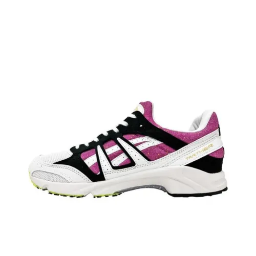 COMME DES GARCONS SHIRT x Asics Tarther SD Low Топ Беговые кроссовки Мужской Белый черный розовый