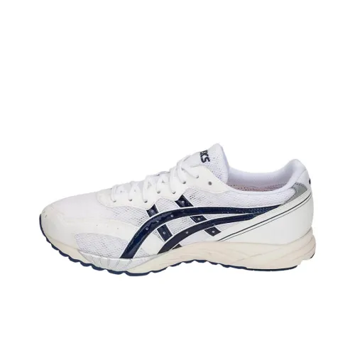 Asics Skysensor Japan Low Топ Беговые кроссовки Унисекс Белый Синий