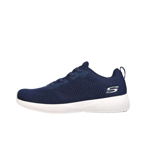 Skechers Squad Легкий Низкий Топ Casual Мужской Морской Синий
