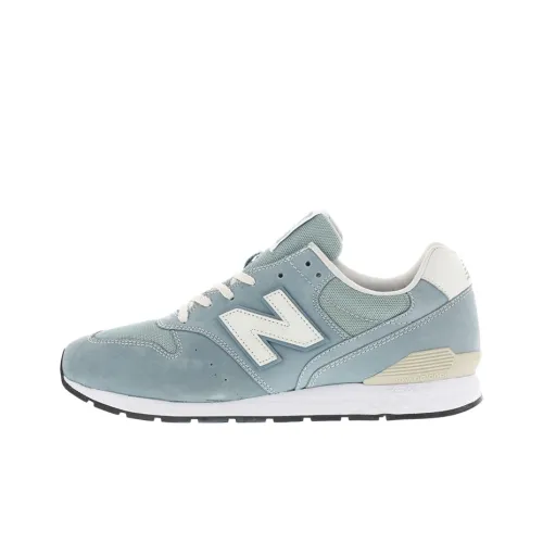 New Balance NB 996 Series Низкий Топ Марафон Беговые Кроссовки Унисекс Серый Синий