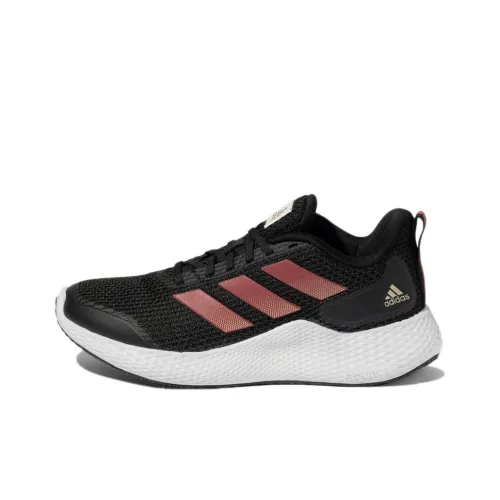 Adidas Day Аbrasion Resistant Дышащий Низкий Топ Тренировочные Беговые Кроссовки Унисекс Черный Красный