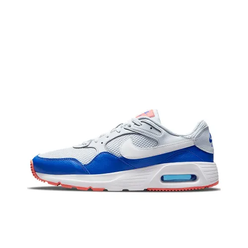 Nike Air Max SC Low Беговые кроссовки Мужские Белый Синий Пэчворк
