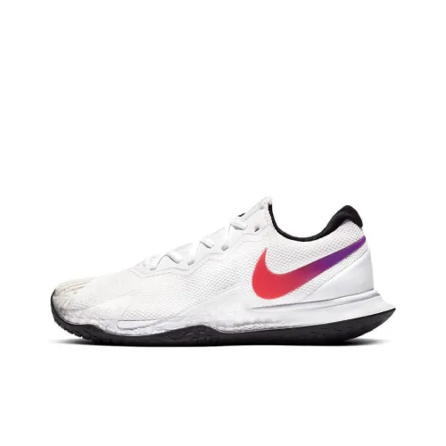 Nike Air Zoom Vapor Cage 4 Амортизирующие шоки Противоскользящий низкий топ Кроссовки для тенниса Мужской Белый