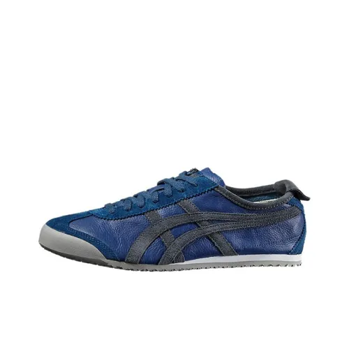 Onitsuka Tiger MEXICO 66 Vin Low Топ Повседневная обувь Унисекс Синий