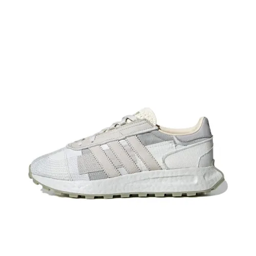 Adidas Originals Retropy E5 Slip-resistant Abrasion-resistant Lightweight Low Top Casual Unisex Gray White Adidas Originals Retropy E5 Противоскользящий Устойчивый к истиранию Легкий Низкий Топ Повседневный Унисекс Серый Белый