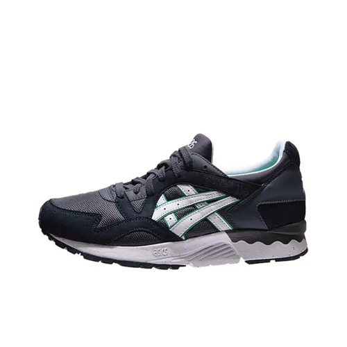 Asics Gel Lyte 5 Устойчивые к истиранию Низкие Кроссовки для спорта Мужские Синие Серые