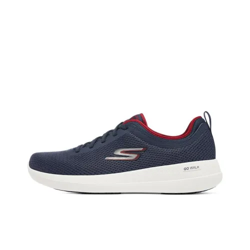 Skechers GO WALK Stability Low Топ Повседневные Беговые кроссовки Мужские Синие