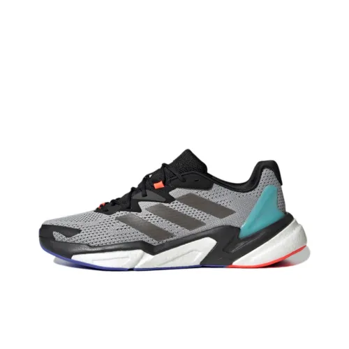 Adidas X9000l3 Slip-Resistant и Breathable Низкие Беговые Кроссовки Мужские Серые