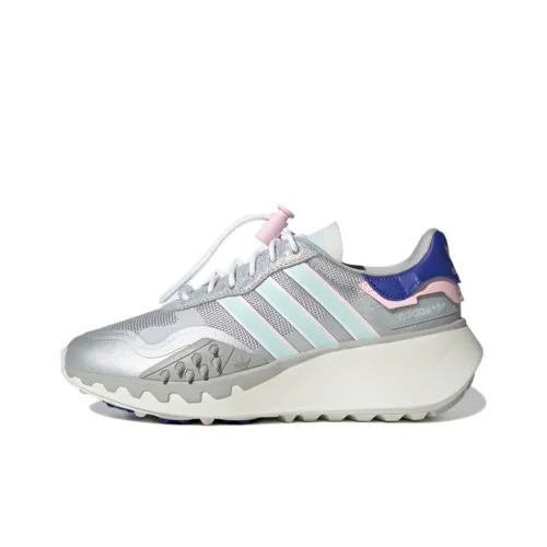 Adidas Originals Choigo Slip-resistant Low Top Беговые кроссовки Женские Silver