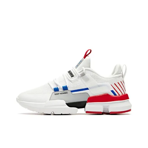 ANTA Stash Low Беговые кроссовки Женские Белые Красные