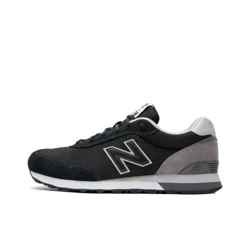 New Balance NB 515 Low Топ Беговые кроссовки Мужской Черный Белый