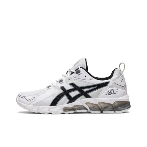 Asics Gel Quantum 180 Износостойкие Низкие Кроссовки для Бега Мужские Белый Черный