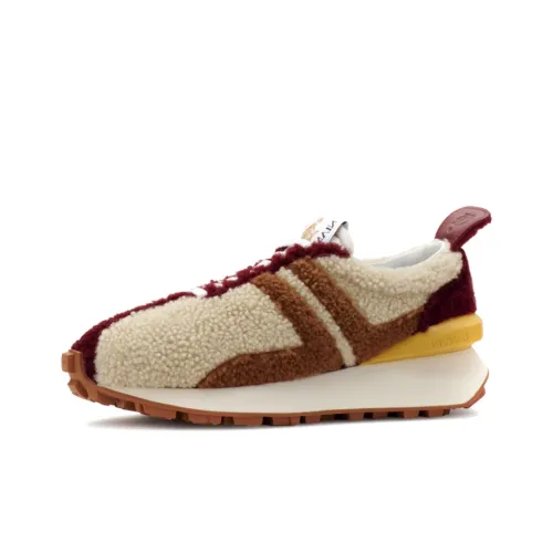 Lanvin Bumpr Low Топ Спорт Лайфстайл Повседневная обувь Женская Светлый Умбра