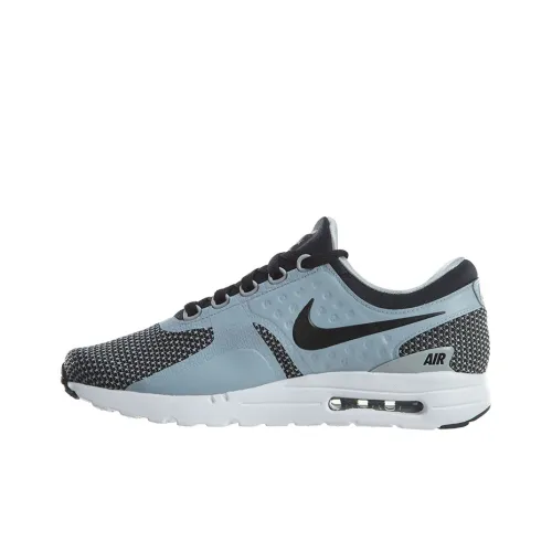 Nike Air Max ZERO Low Топ Повседневная Беговая Обувь Мужская Синяя Черная