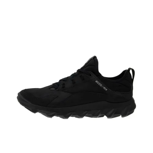 Ecco M Shock Absorbers Slip-Resistant Abrasion-Resistant Low Top Casual Women's Black Ecco M Shock Absorbers Противоскользящий устойчивый к истиранию низкий топ повседневный женский черный
