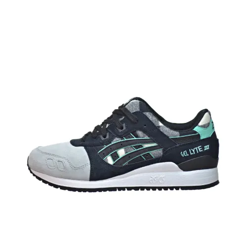 Asics Gel Lyte 3 Low Топ Беговые кроссовки Мужской Серый Синий