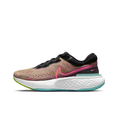 Nike Shock Absorbers Slip-Resistant Abrasion-Resistant Breathable Low-Top Running Shoes Women's Red Green White Найк Шок Абсорберз Анти-Слип Анти-Абразивный Дышащие Низкие Кеды для Бега Женские Красный Зеленый Белый