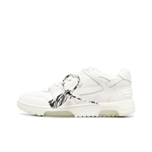 Off Белый Out Of Office Низкий Топ Стильные Скейтбординги Мужской Белый