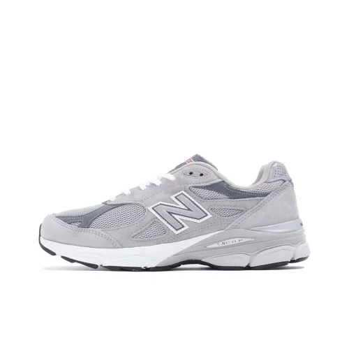 New Balance NB 990 V3 Low Топ Беговые кроссовки Мужской Серый Версия для США