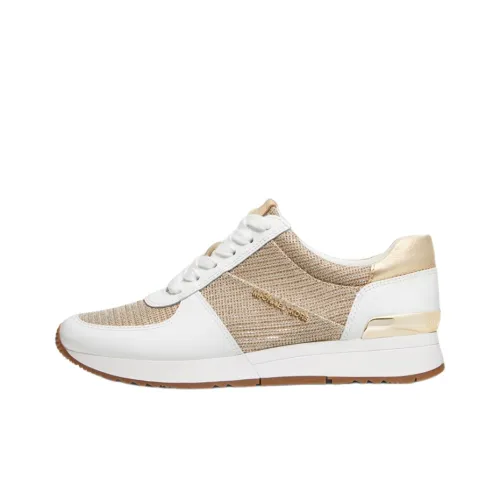 MICHAEL KORS Низкий топ Повседневная обувь Женская Light White Gold