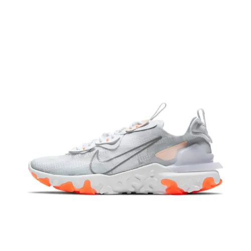 Nike React Vision Амортизация Противоскользящий Устойчивый к истиранию Дышащий Низкий Топ Беговые кроссовки Мужские
