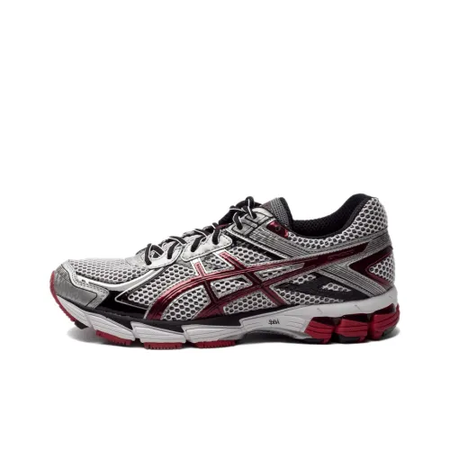 Asics Slip Resistant Abrasion Resistant Breathable Low-Top Running Shoes Men Lime Red Asics Slip Resistant Abrasion Resistant Дышащие Низкие Кроссовки для Бега Мужские Лайм Красный