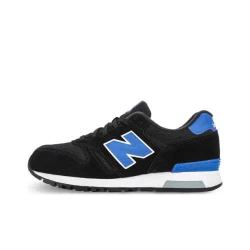 New Balance NB 565 Low Топ Марафон Беговые кроссовки Унисекс Черный