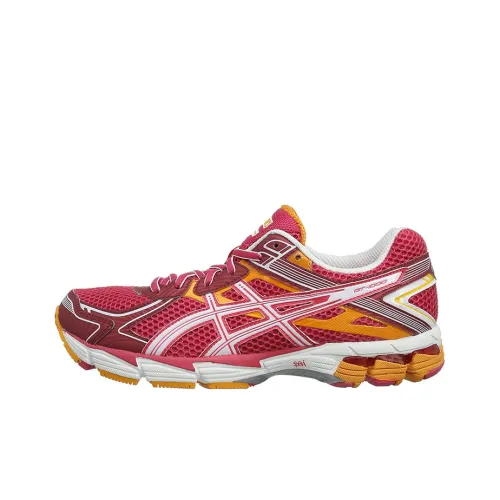 Asics GT 2000 2 Low Топ Беговые кроссовки Женские Красный Желтый