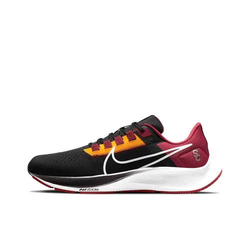 Nike Pegasus 38 Амортизация Противоскользящий Устойчивый к истиранию Дышащий Отскок Низкий Топ Беговые кроссовки Мужской