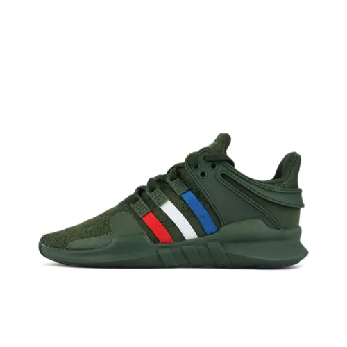 Adidas Originals EQT Support ADV Slip-resistant Abrasion-resistant Breathable Low-top Casual Women's Army Green Adidas Originals EQT Support ADV Противоскользящий Устойчивый к истиранию Дышащий Низкий Топ Повседневный Женский Армейский Зеленый