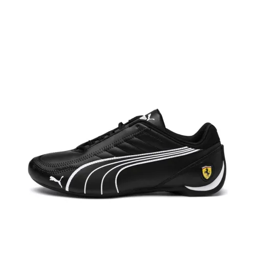 PUMA Sf Future Kart Cat Slip-resistant Abrasion-resistant Low Top Marathon Running Shoes Men's Black PUMA Sf Future Kart Cat Противоскользящий устойчивый к истиранию низкий топ кроссовки для бега Marathon мужские черные